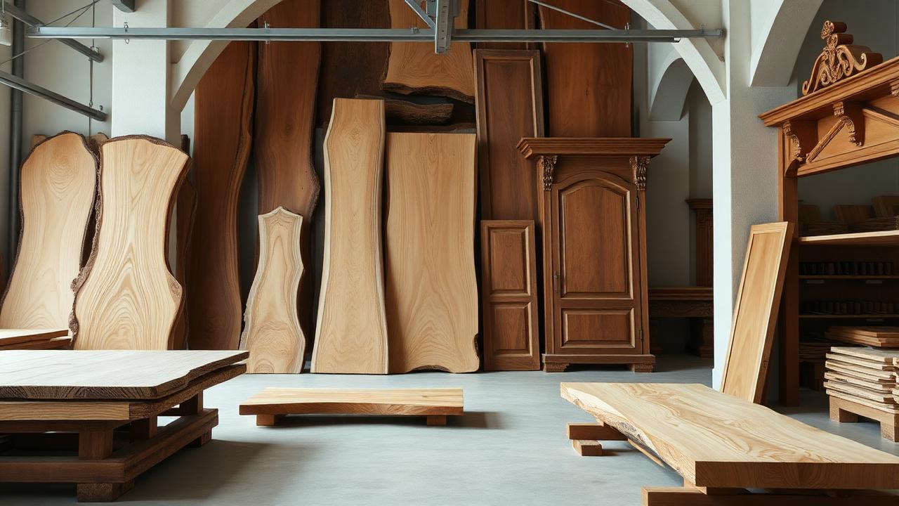 Architectural millwork and custom wood pieces